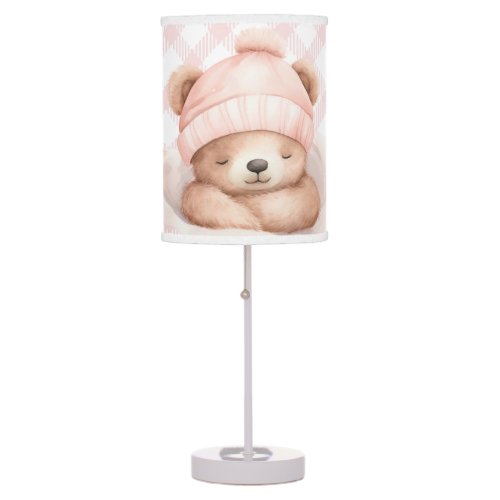 Snuggle Bear Baby Nursery Lamp