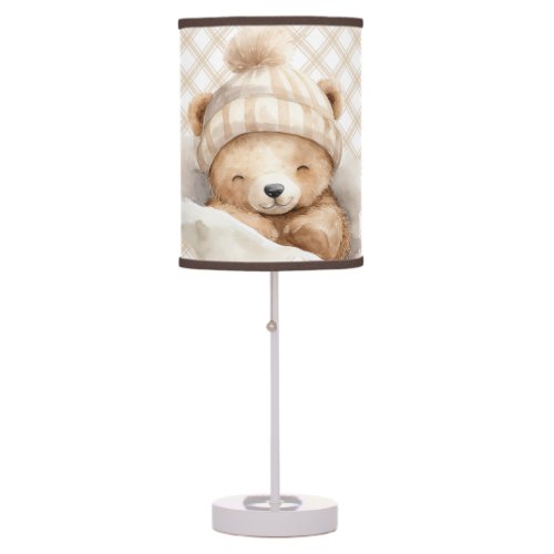 Snuggle Bear Baby Nursery Lamp