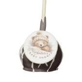 Snuggle Bear Baby Shower Balloon Cake Pops (Front)