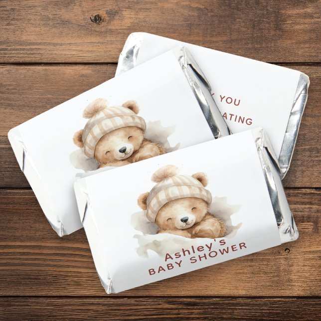 Snuggle Bear Baby Shower Favor (Creator Uploaded)
