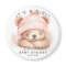 Snuggle Bear Baby Shower Favor Magnet