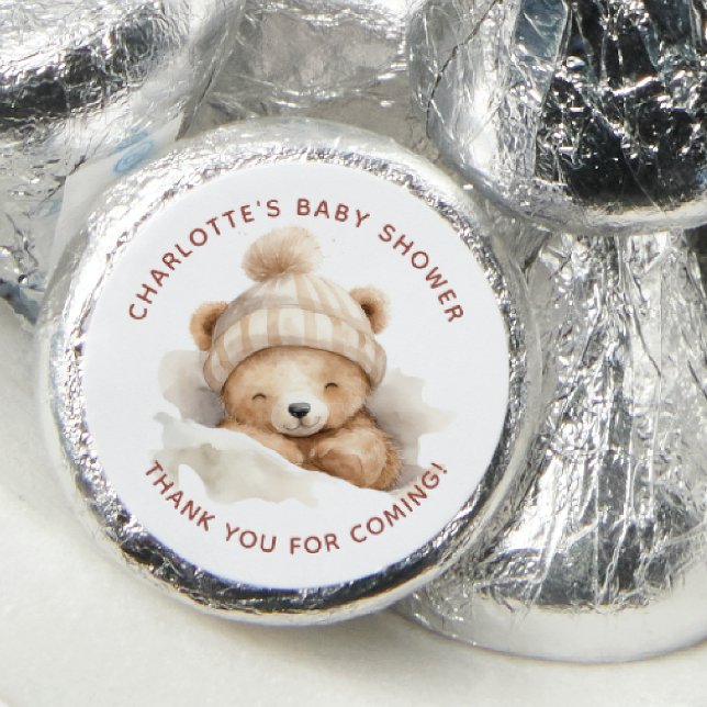 Snuggle Bear Baby Shower Hershey®'s Kisses® (Creator Uploaded)