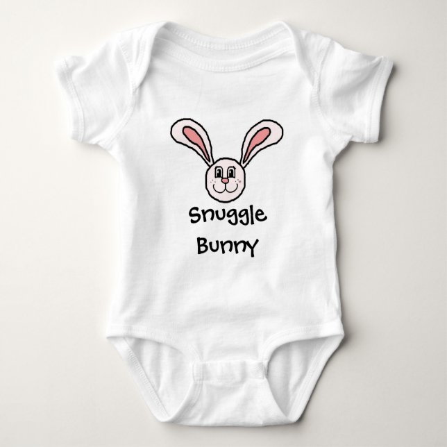 Snuggle Bunny Baby Bodysuit (Front)