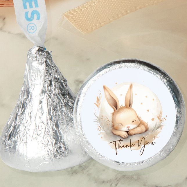 Snuggle Bunny Boys Baby Shower Hershey®'s Kisses® (Creator Uploaded)