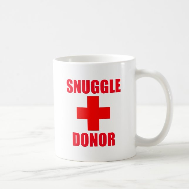 Snuggle Donor Coffee Mug (Right)