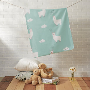Snuggle Llama Baby Blanket