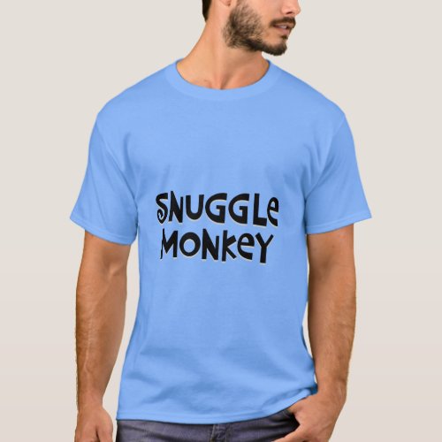 Snuggle Monkey T_Shirt