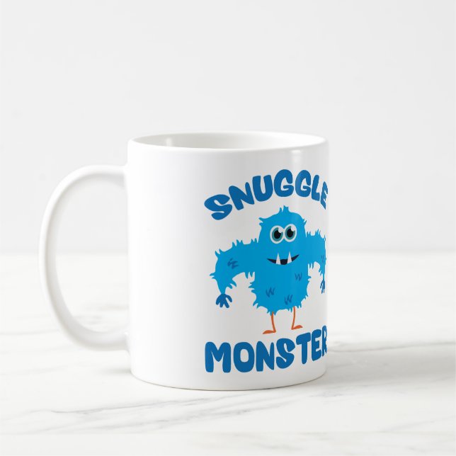 Snuggle Monster Coffee Mug (Left)
