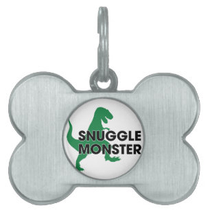 Snuggle Monster Pet Tag