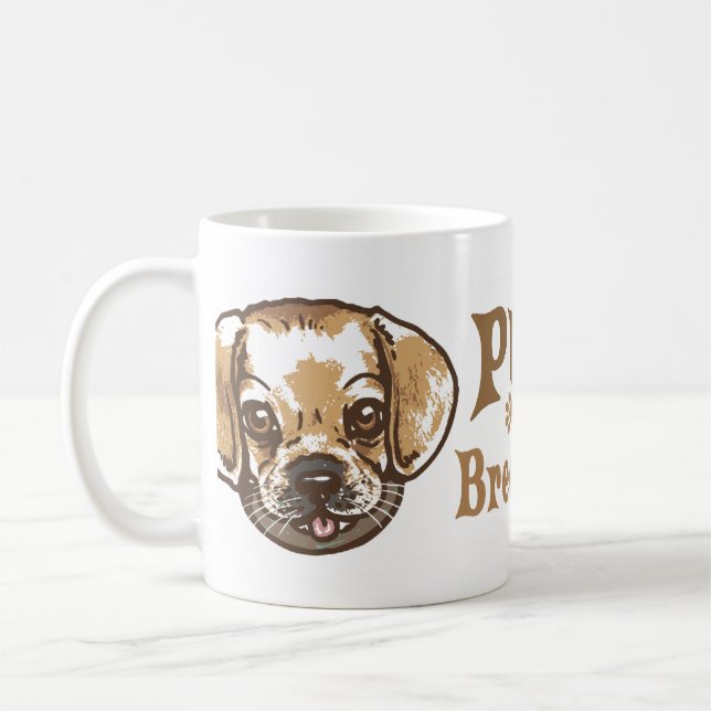 Snuggle Puggle Shirts and Gifts Coffee Mug (Left)