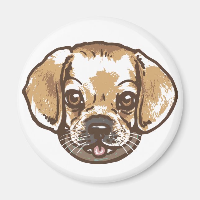 Snuggle Puggle Shirts and Gifts Magnet (Front)