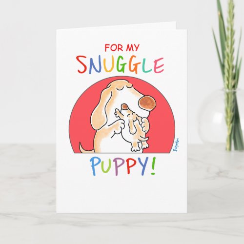SNUGGLE PUPPY by Boynton Card