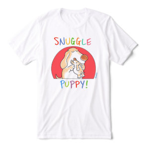 SNUGGLE PUPPY! by Sandra Boynton Tri-Blend Shirt