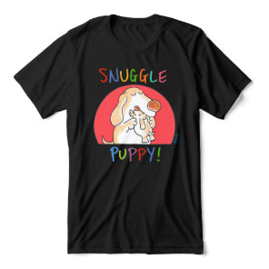 SNUGGLE PUPPY! by Sandra Boynton Tri-Blend Shirt