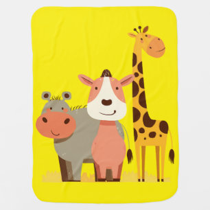Snuggle Safari – Adorable Baby Animal Blanket