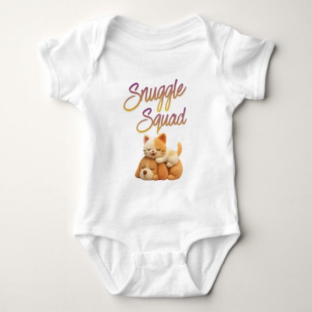 Snuggle Squad  Baby Bodysuit (Front)