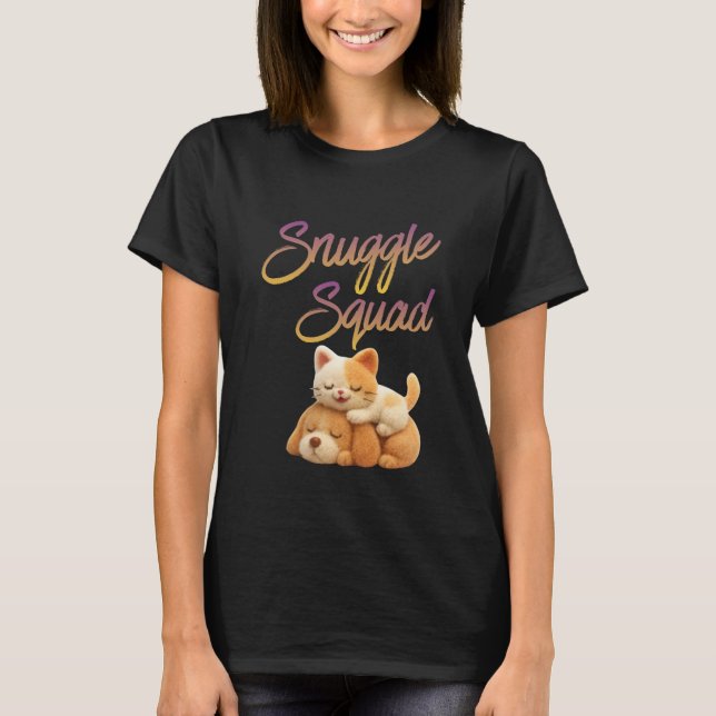 Snuggle Squad  T-Shirt (Front)