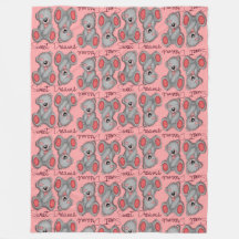 Snuggle Sweet Dreams Teddy-sweet cherry