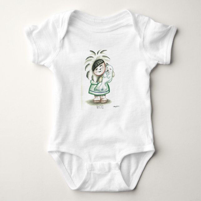 Snuggle Time! Baby One-Piece Baby Bodysuit (Front)