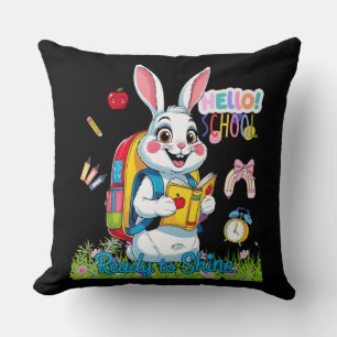 Snuggle Up, First Grader! – Ready to Shine Throw Pillow
