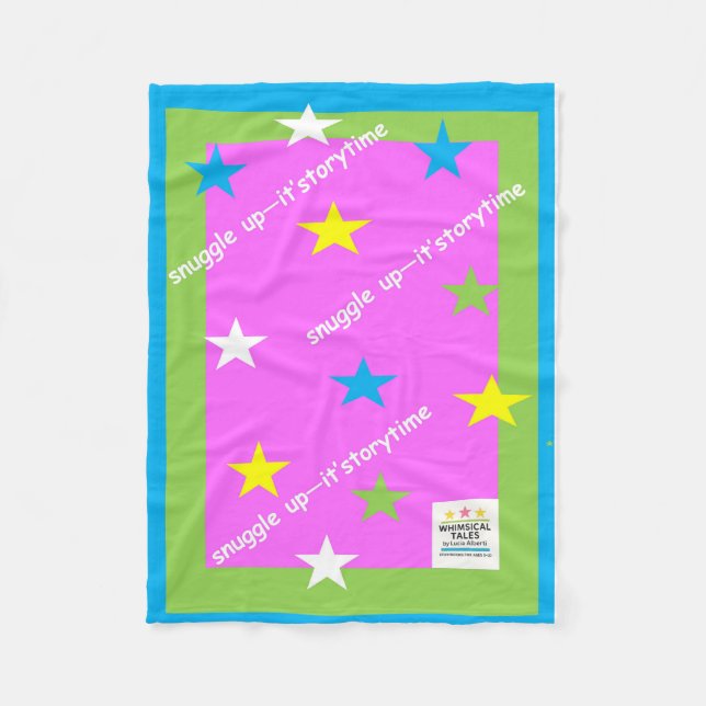 snuggle up - it's storytime blanket (Front)