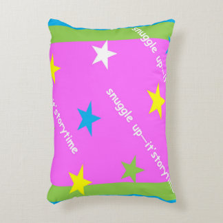 snuggle up - it's storytime pillow