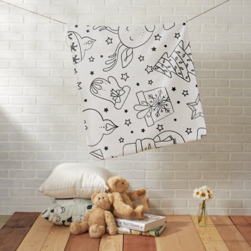 Snuggle Up with Adorable Little Dreamers Cute Kid Baby Blanket