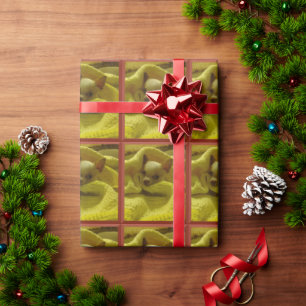 Snuggled Chihuahua Puppy Wrapping Paper