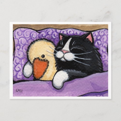Snuggly Duck Postcard