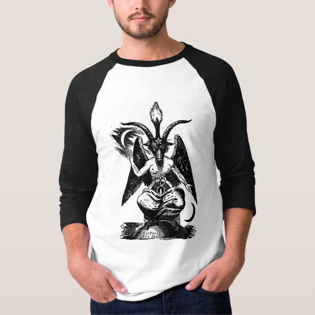 SNZ Baphomet Raglan Tee (Front)