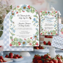 So Berry Sweet Baby Boy to Bee Strawberry Shower