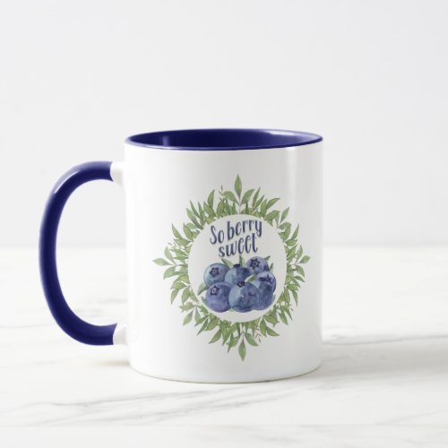 So berry sweet mug with blueberries