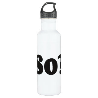 So bf stainless steel water bottle