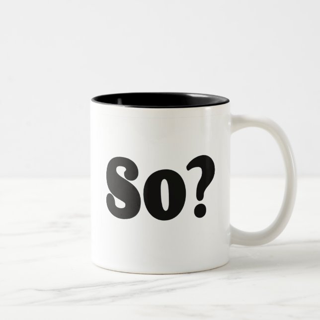 So bf Two-Tone coffee mug (Right)