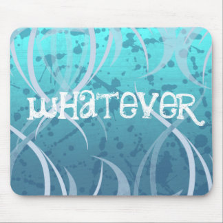 So Blue Whatever Punk Mousepad