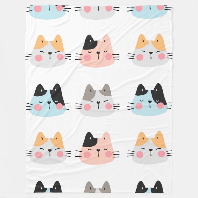 So Catness 60x80 Fleece Blanket (Front)
