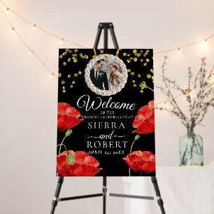 So Chic Elegant Wedding Welcome Sign