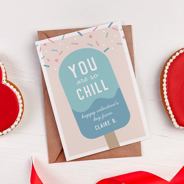So Chill Kids Classroom Valentine's Day Card (Creator Uploaded)