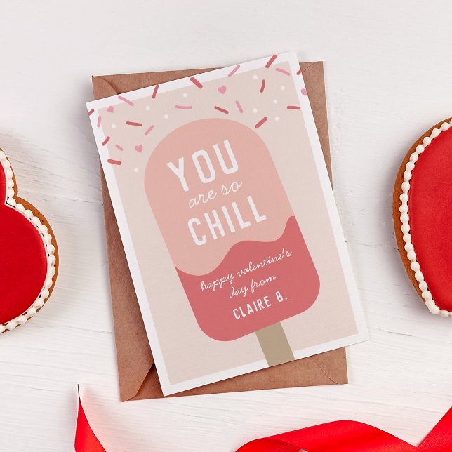 So Chill Kids Classroom Valentine's Day Card (Creator Uploaded)
