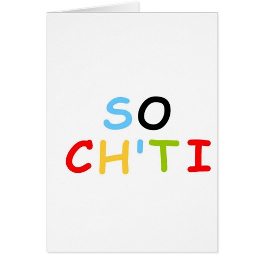 So Ch'ti Cards (Front)