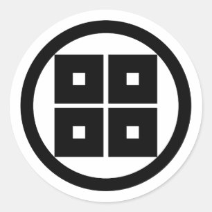 So clan mon, Japan Classic Round Sticker