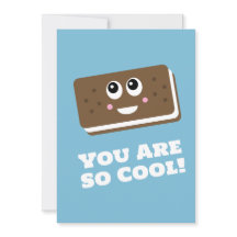 So Cool Ice Cream Sandwich Card