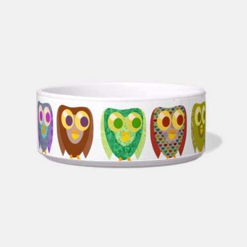 So Cute Fun Owls Bowl