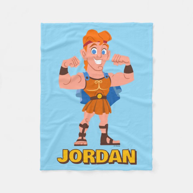 So Cute Hercules Fleece Blanket (Front)