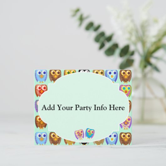 So Cute Owls (Standing Front)