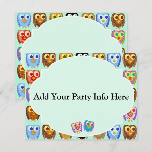 So Cute Owls (Front/Back)