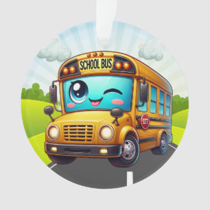 SO CUTE School Bus  Ornament