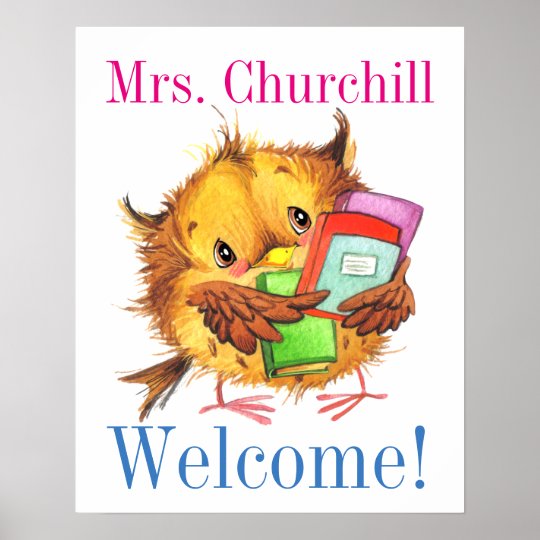 So Cute Teacher Poster - SRF | Zazzle.com