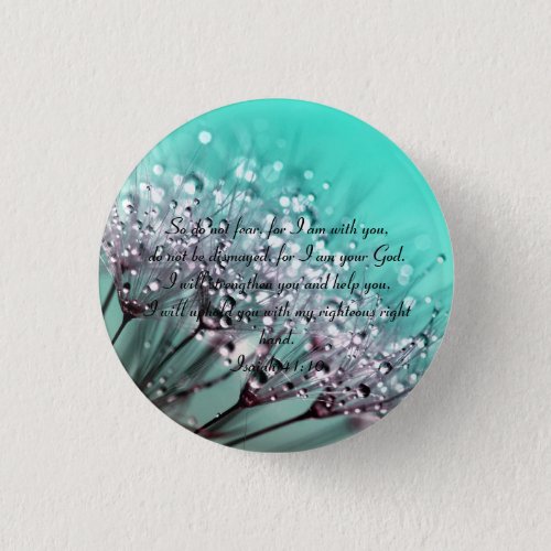 So Do Not Fear Isaiah 4110 Bible Verse    Button