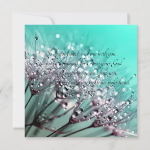 So Do Not Fear Isaiah 41:10 Bible Verse  Card